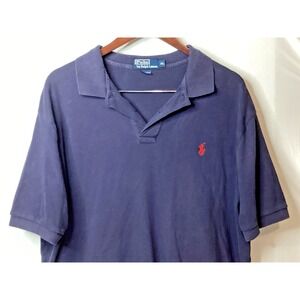 POLO by Ralph Lauren Mens Polo Golf Shirt Red Pony Size XL